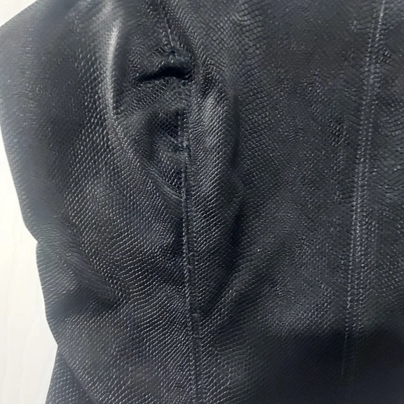 NWOT Kirious Black Snakeskin Corset Crop Tube Top in Size L (Large) - Picture 2 of 8